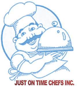 JUST ON TIME CHEFS logo