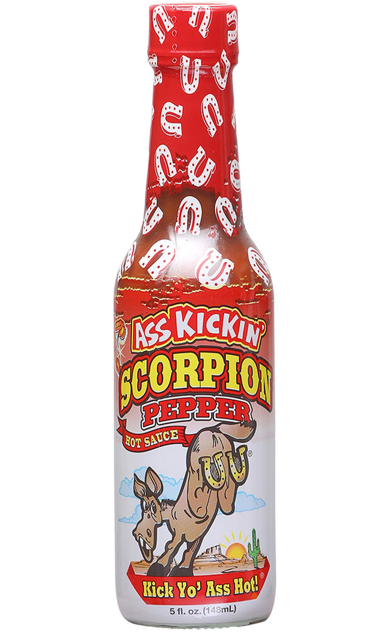 Ass Kickin Scorpion Pepper Hot Sauce,