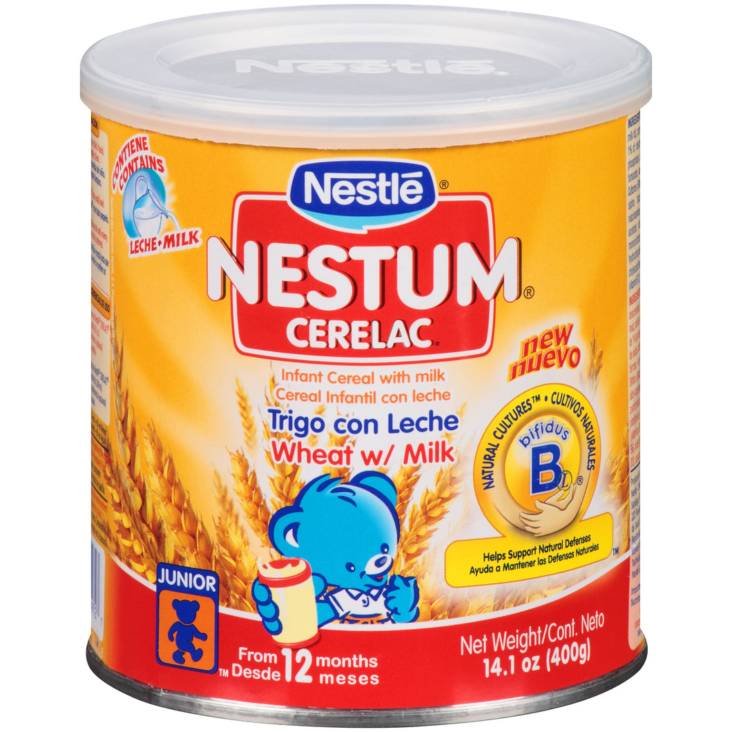 Nestle Nestum cerelac trigo con leche wheat with milk