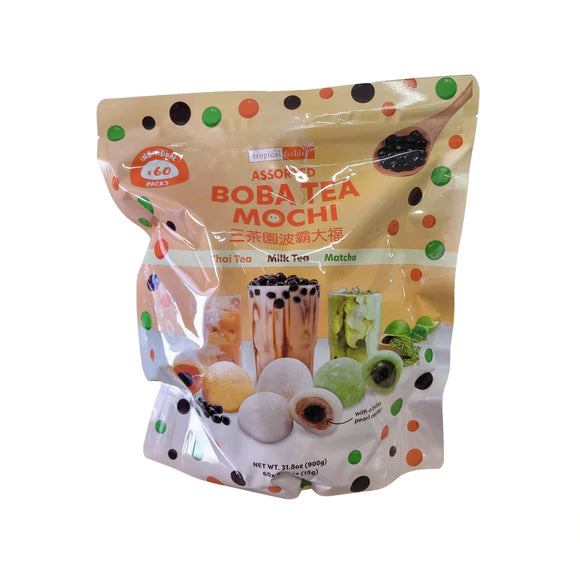 TROPICAL FIELD ASSORTED BOBA TEA MOCHI [COS]Q