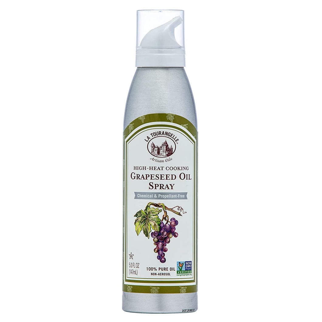 LA TOURANGELLE HIGH HEAT COOKING GRAPESEED OIL SPRAY