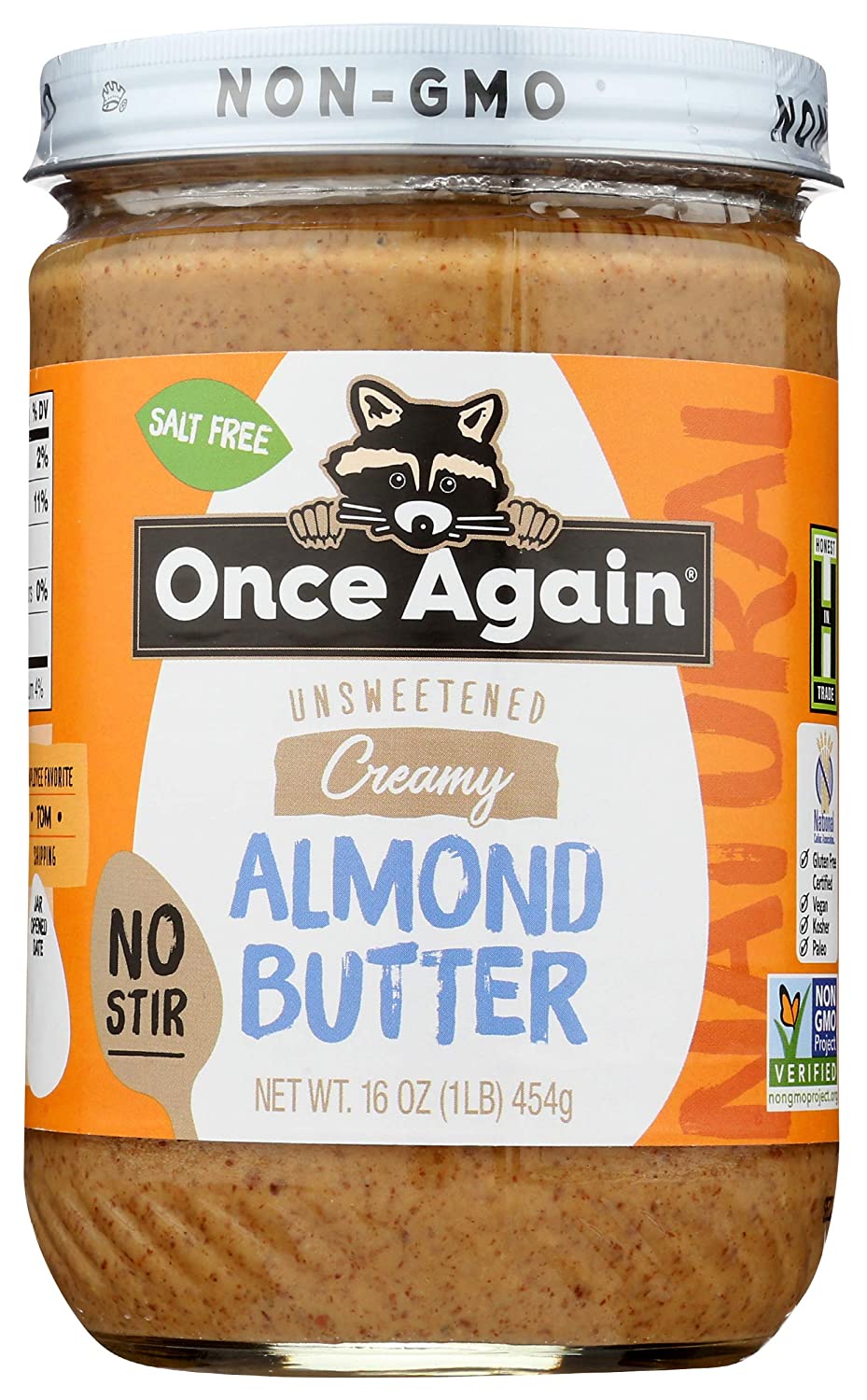 Once Again Almond butter No Stir
