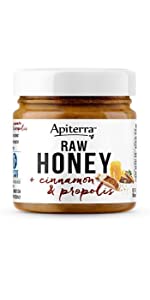 Apiterra - Raw Honey with Propolis and Cinnamon