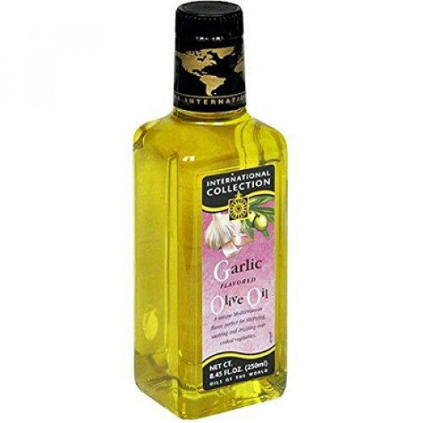 International Collection Olive Garlic Flavored Oil