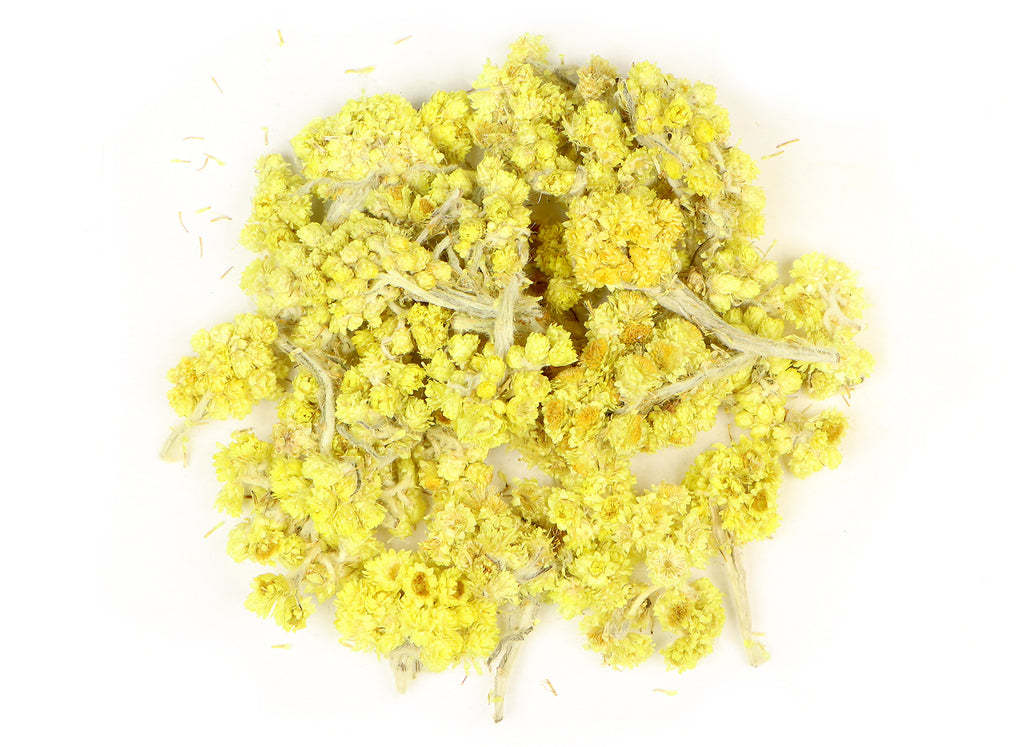Dried Helichrysum Flowers [ HOUSE BRAND } IN STOCK