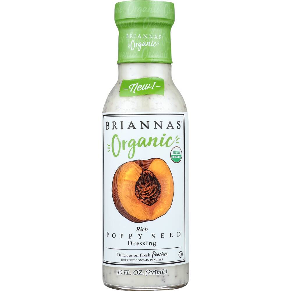 Briannas Organic Rich Poppy Seed Dressing