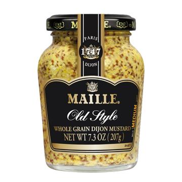 MAILLE Old Style WHOLE GRAIN  DIJON MUSTARD