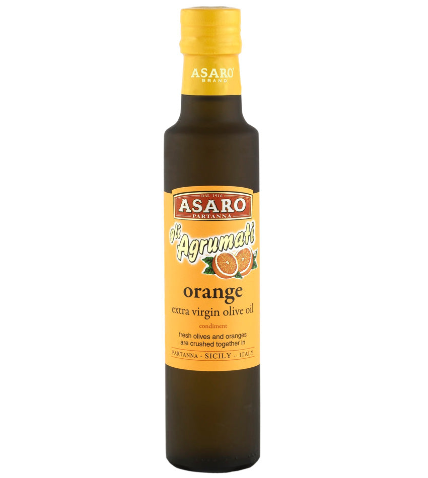 ASARO AGRUMATI EXTRA VIRGIN OLIVE OIL  SICILIAN MORO ORANGE