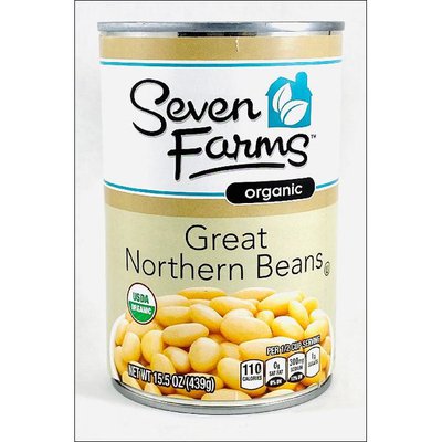 Seven Farms ORGANIC GREAT Northern Beans