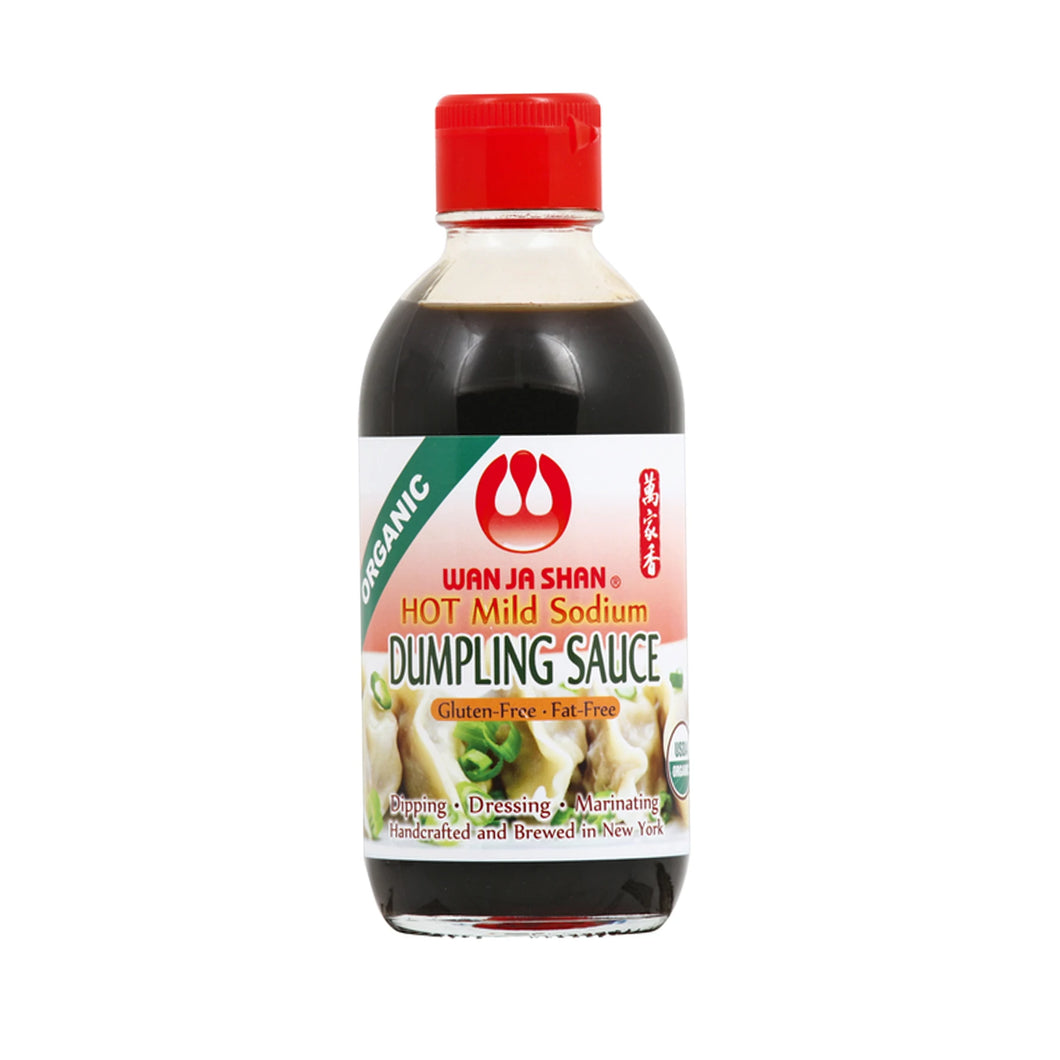 WAN JA SHAN Organic Hot Mild Sodium Dumpling Sauce [KA]