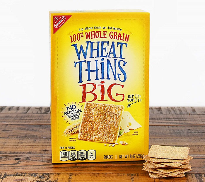 Wheat Thins BIG Whole Grain Wheat Crackers