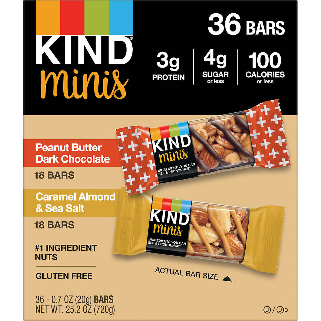Kind Minis Bar, Variety