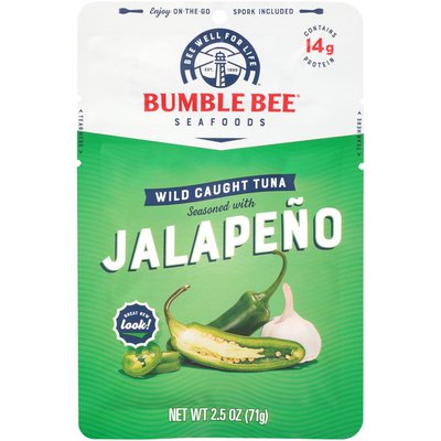 Bumble Bee Wild Caught Tuna Seasoned with Jalapeño