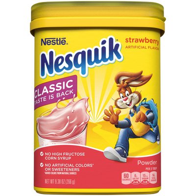 Nestle Nesquik Strawberry Powder Drink Mix