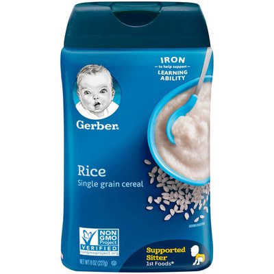 Gerber Single-Grain Rice Baby Cereal