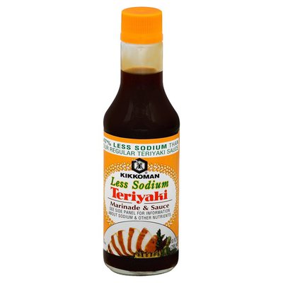 Kikkoman Less Sodium Teriyaki Marinade & Sauce