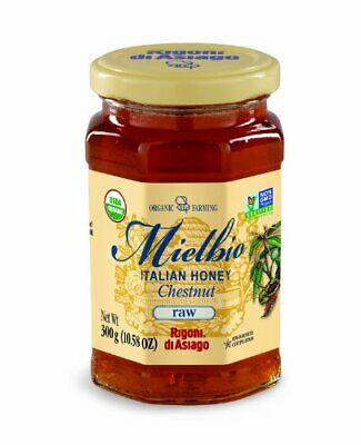 Mielbio Italian Rigoni Di Asiago Organic Chestnut Raw Honey